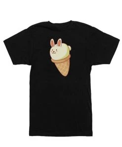 Ana Villanueva Tees Unisex | ﻿Bunny-lla Ice Cream | Crew