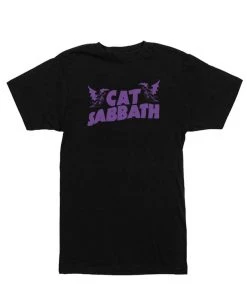 Brutal Kittens Unisex | Cat Sabbath Purple | Crew