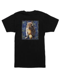 Van Gogh The Chipmunk Tees Unisex | Van Gogh Does Van Gogh | Crew