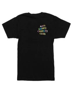 Arm The Animals Unisex | Rainbow Anti Animal Cruelty Club | Crew Tees