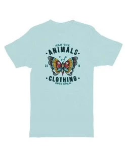 Arm The Animals Tees Unisex | Varsity Butterfly | Crew