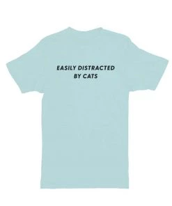 Arm The Animals Unisex | Easily Distracted Cat | Crew Tees