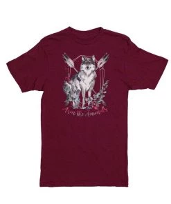 Arm The Animals Unisex | Ridgeline Wolf | Crew Tees
