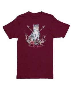 Arm The Animals Unisex | Ridgeline Snow Leopard | Crew Tees