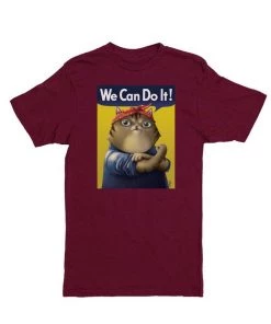 Pizza Cat Unisex | We Can Do It | Crew