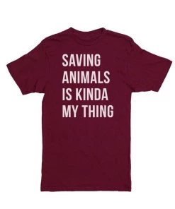 Arm The Animals Tees Unisex | Saving Animals Is Kinda My Thing | Crew