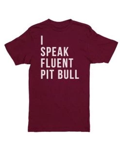Arm The Animals Tees Unisex | I Speak Fluent Pit Bull | Crew
