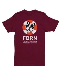 French Bulldog Rescue Network Unisex | FBRN Logo | Crew Tees