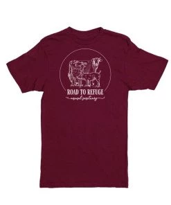 Road To Refuge Animal Sanctuary Unisex | One Big Happy Family | Crew Tees