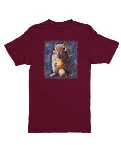 Van Gogh The Chipmunk Tees Unisex | Van Gogh Does Van Gogh | Crew