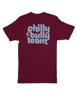 Philly Bully Team Tees Unisex | Groovy Logo | Crew