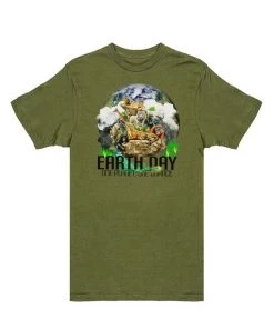 KNGDM Tees Unisex | Earth Day- One Chance | Crew