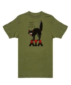 Arm The Animals Unisex | Tattoo Black Cat | Crew