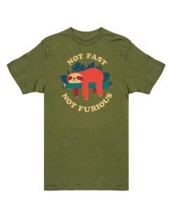 Dino Mike Tees Unisex | Not Fast, Not Furious | Crew