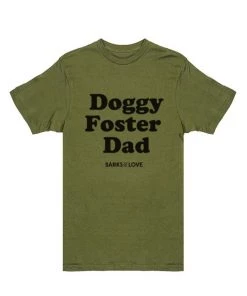 Barks Of Love Unisex | Doggy Foster Dad | Crew Tees