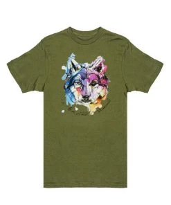 Arm The Animals Unisex | Sunset Wolf | Crew Tees