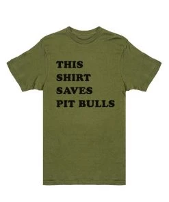 Animal Rescue Mission Tees Unisex | This Shirt Saves Pit Bulls | Crew