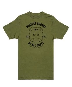 Pizza Cat Tees Unisex | Protect Chonks | Crew