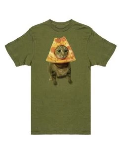 Tees Unisex | Pizza Cat | Crew