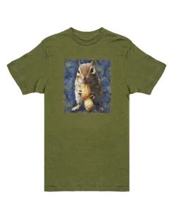 Van Gogh The Chipmunk Tees Unisex | Van Gogh Does Van Gogh | Crew