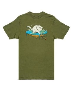 Tobias Fonseca Unisex | Flat Earth Cat | Crew Tees