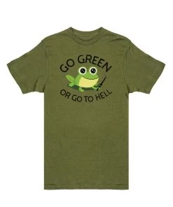 Dino Mike Unisex | Go Green | Crew Tees