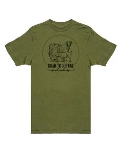 Road To Refuge Animal Sanctuary Unisex | One Big Happy Family | Crew Tees