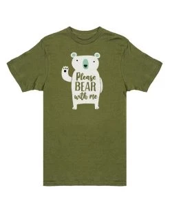 Dino Mike Unisex | Please Bear With Me | Crew