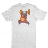Tobias Fonseca Unisex | Squat Bear Gym, I Love To Eat Pizza | Crew Tees
