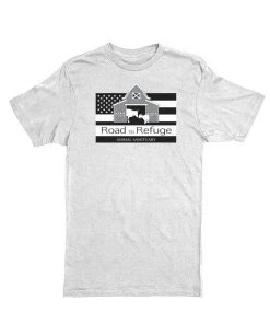 Road To Refuge Animal Sanctuary Tees Unisex | Classic Logo | Crew