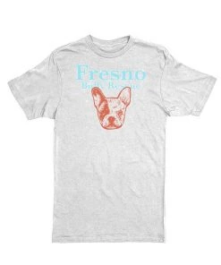 Tees Unisex | Fresno Bully Rescue Frenchie Logo | Crew