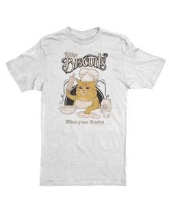 Pizza Cat Tees Unisex | Biscuits | Crew