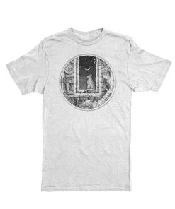 Gianluca Unisex | The Cat And The Moon | Crew Tees