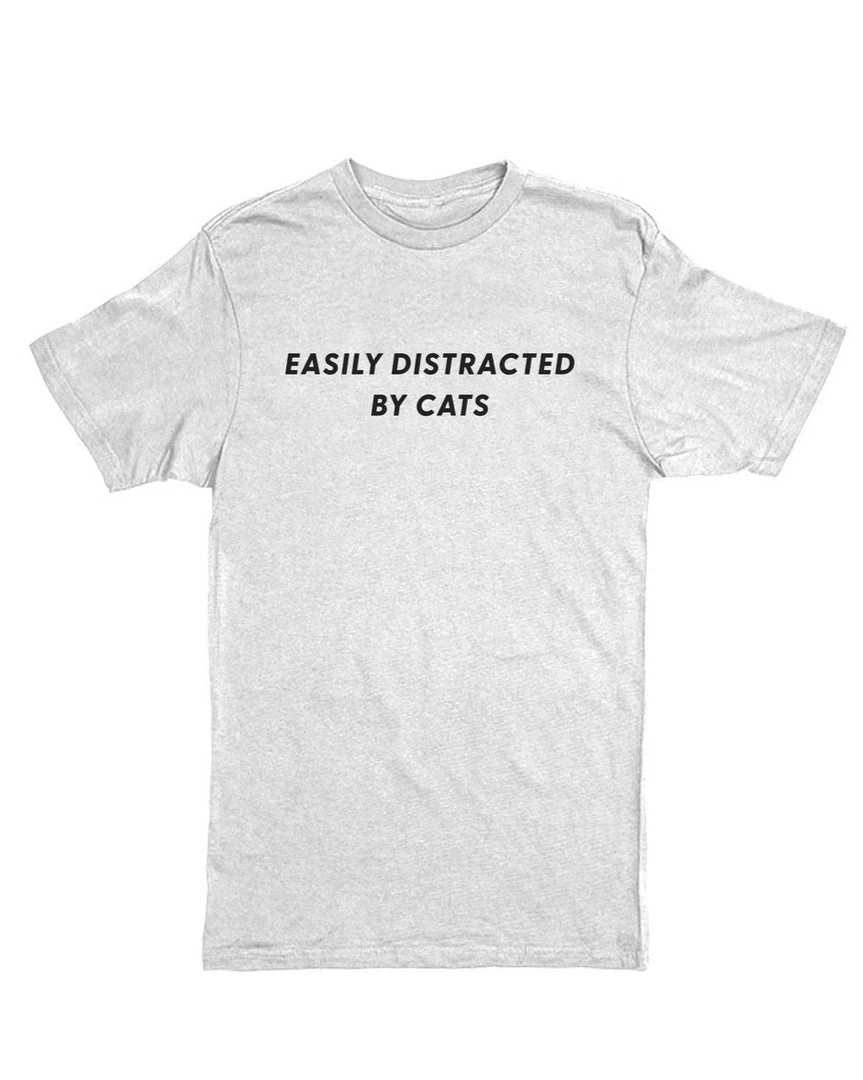 Arm The Animals Unisex | Easily Distracted Cat | Crew Tees