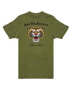 Arm The Animals Unisex | Tattoo Tiger | Crew Tees
