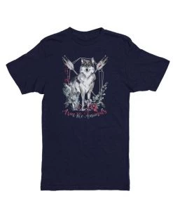Arm The Animals Unisex | Ridgeline Wolf | Crew Tees