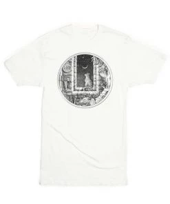 Gianluca Unisex | The Cat And The Moon | Crew Tees