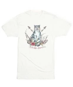 Arm The Animals Unisex | Ridgeline Snow Leopard | Crew Tees