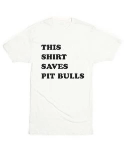 Animal Rescue Mission Tees Unisex | This Shirt Saves Pit Bulls | Crew