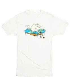 Tobias Fonseca Unisex | Flat Earth Cat | Crew Tees