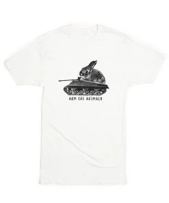 Arm The Animals Unisex | Renegade Bunny | Crew Tees
