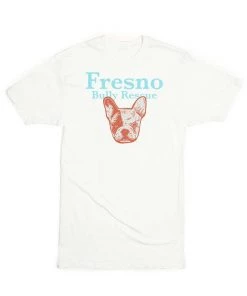 Tees Unisex | Fresno Bully Rescue Frenchie Logo | Crew