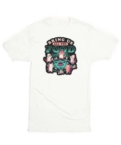 Eduardo Ely Tees Unisex | Bring Us All The Food | Crew