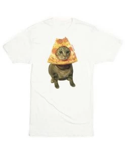 Tees Unisex | Pizza Cat | Crew