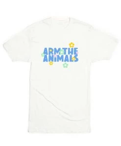 Arm The Animals Unisex | Summer Pop Logo | Crew Tees
