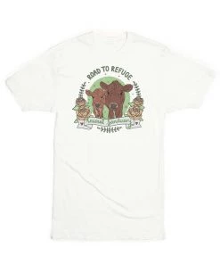 Road To Refuge Animal Sanctuary Unisex | Moo Crew | Crew Tees