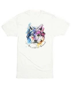 Arm The Animals Unisex | Sunset Wolf | Crew Tees
