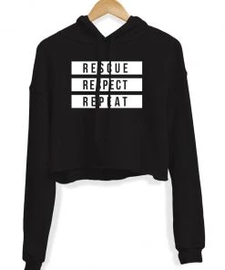 Arm The Animals Women's | The 3 Rs | Crop Hoodie Crop Hoodies