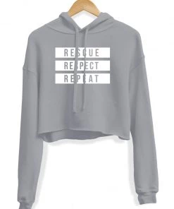 Arm The Animals Women's | The 3 Rs | Crop Hoodie Crop Hoodies