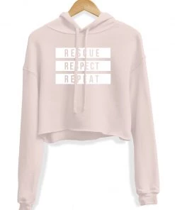 Arm The Animals Women's | The 3 Rs | Crop Hoodie Crop Hoodies